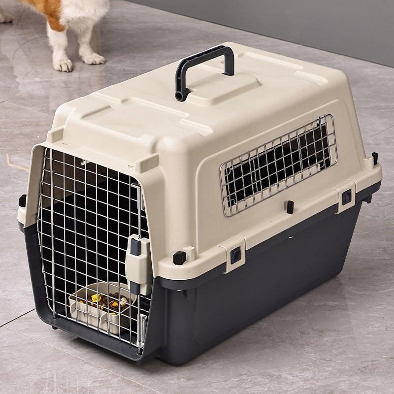 Airline Approved Pet Carrier With Wheels And Security Locks